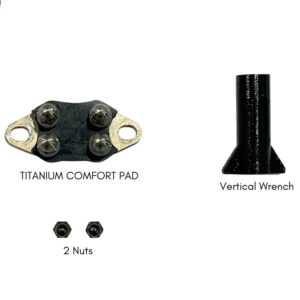 DOGTRA Titanium Comfort Pad – unutarnji navoj