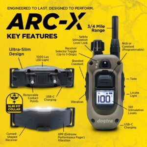 DOGTRA ARC-X – komplet za dva psa