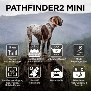 DOGTRA Pathfinder 2 Mini – GPS uređaj za praćenje i dresuru pasa